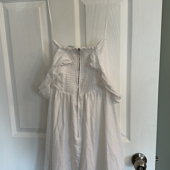 Reformation Barrington Linen Dress - Picture 3 of 7